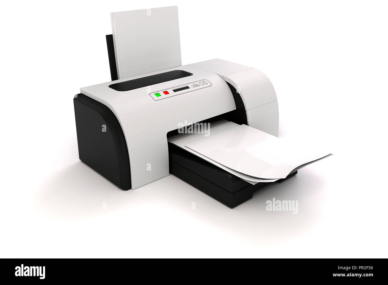 Office printer documents Cut Out Stock Images & Pictures Alamy