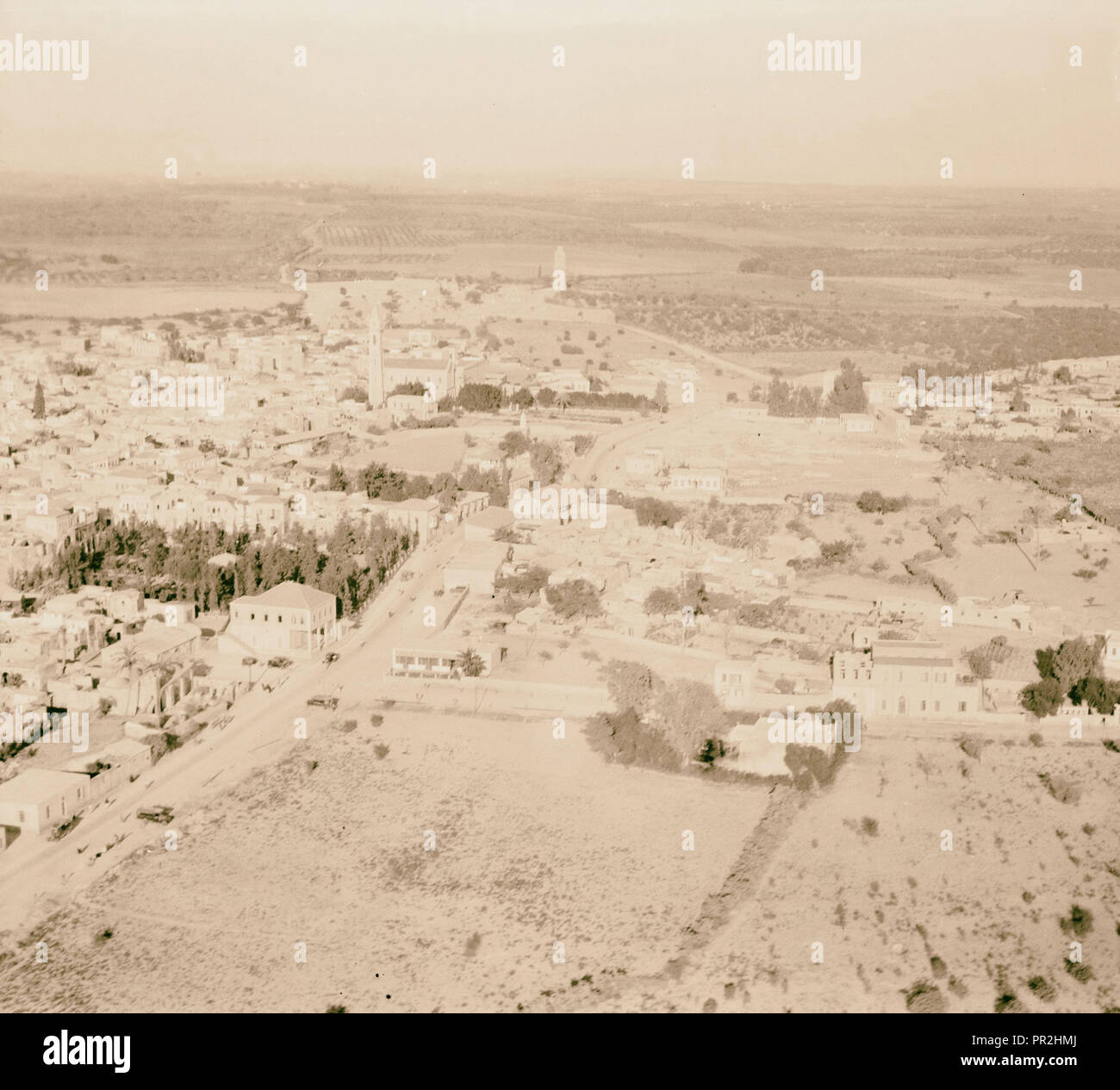 Aerial photos, Sea of Galilee & Jerus. [i.e., Jerusalem], Jordan R. [i