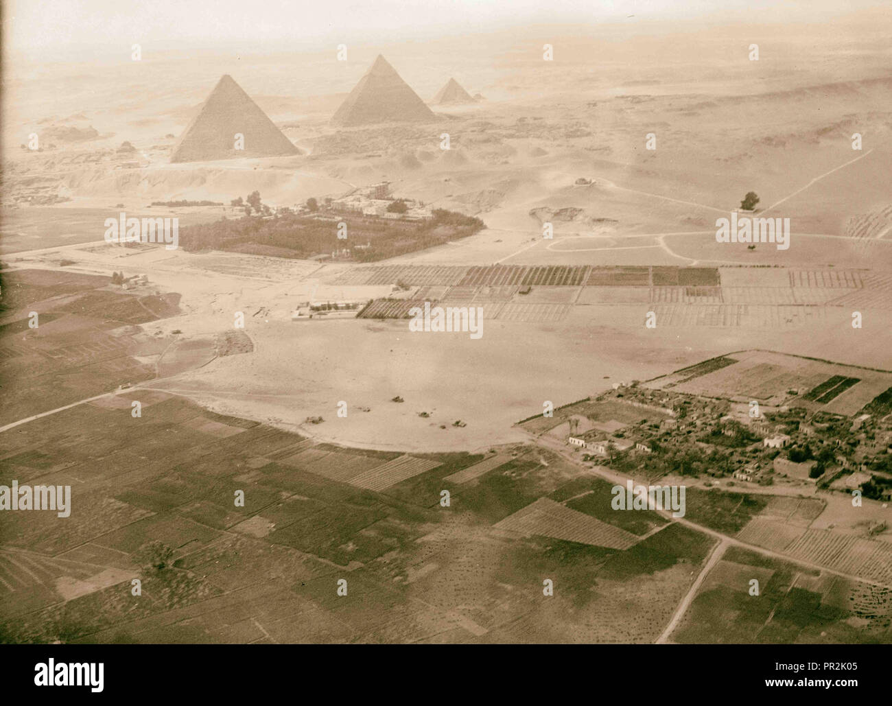 Egypt cairo air view hi-res stock photography and images