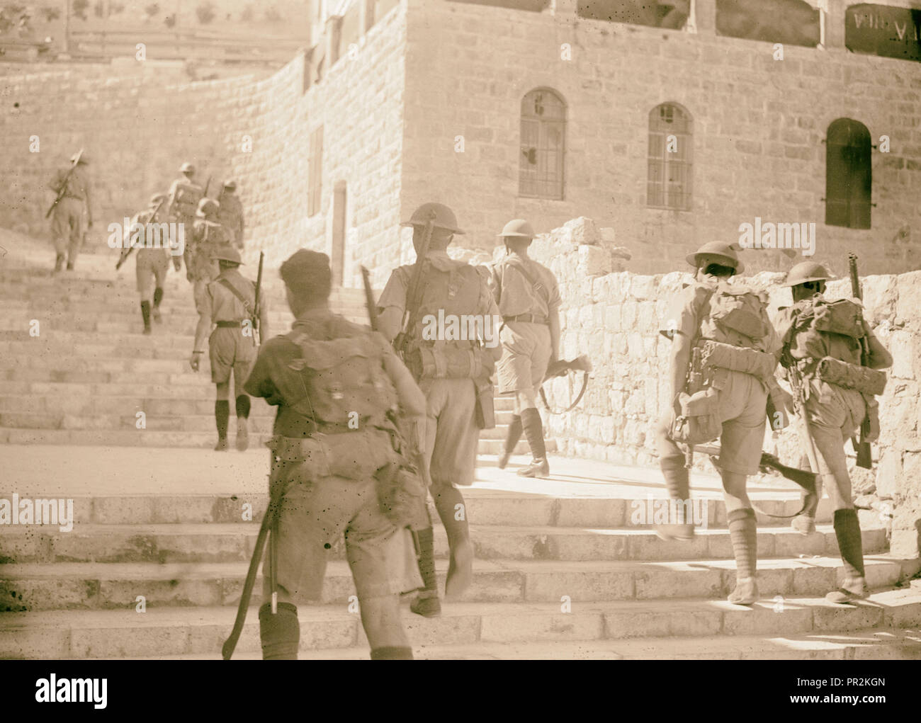 The raising of the siege of Jerusalem Typical scene of troops in Old ...