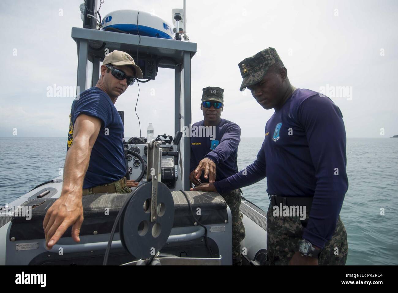 Caribbean Sea July 27 2017 Mobile Diving Salvage Unit One