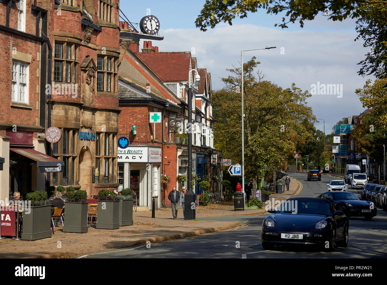 Alderley edge high street hires stock photography and images Alamy