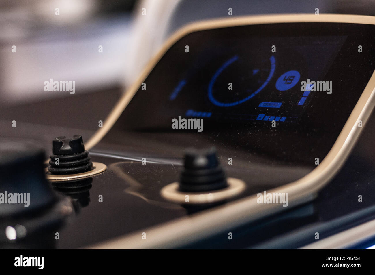 The future of air, land, and sea navigation. Holograms, charts, sonars and tracking instruments