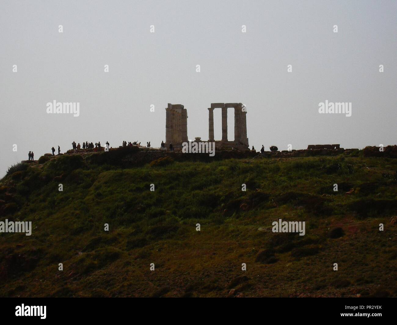 Temple of Poseidon Sounion Attica Greece Stock Photo - Alamy