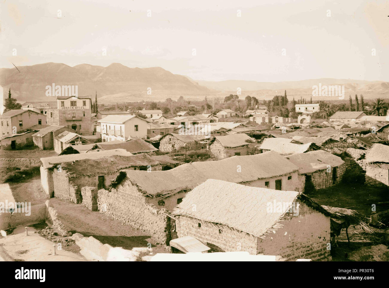 View of Jericho and the Jericho Hotel. 1898, Middle East, Israel and/or
