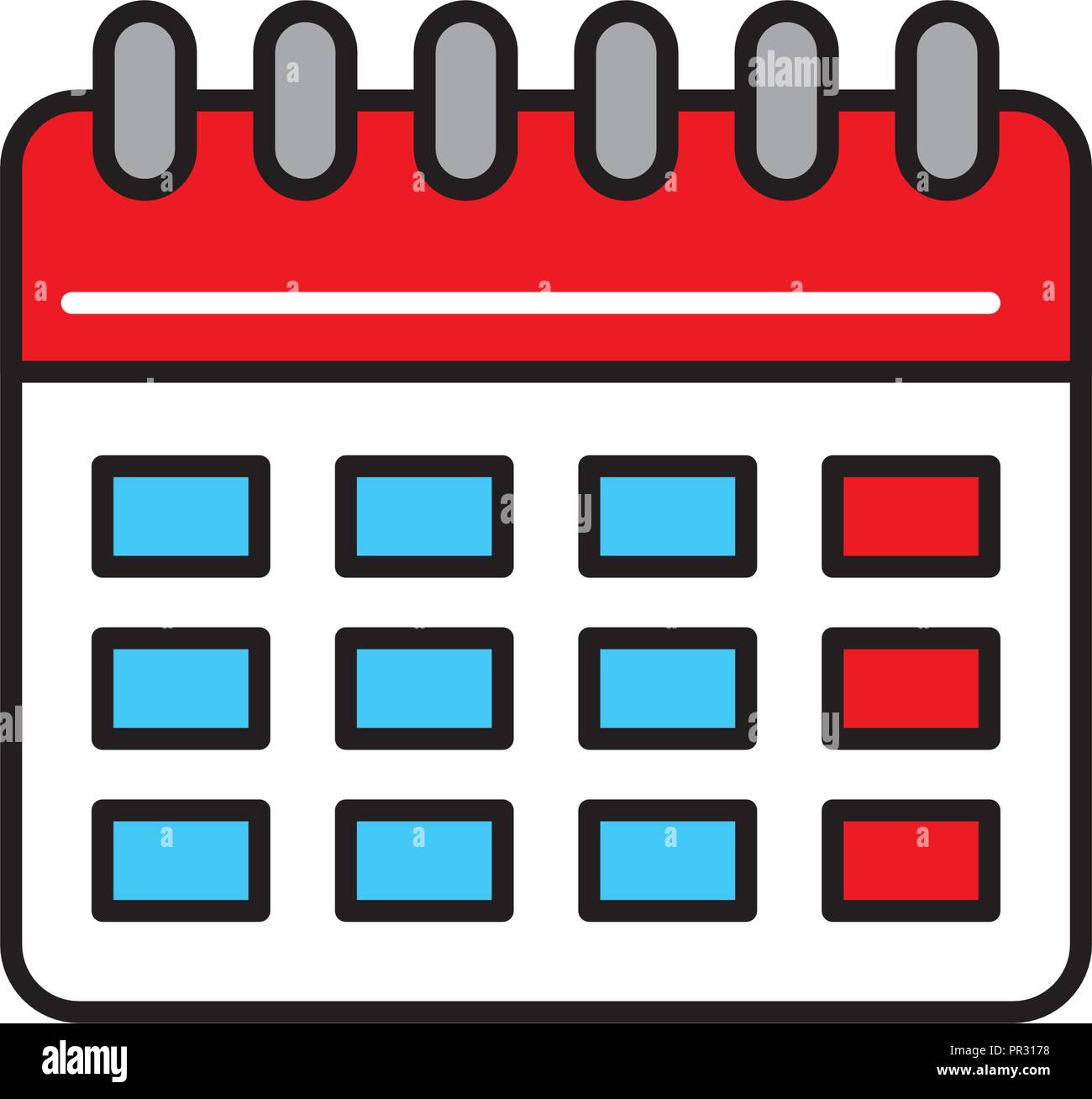 calendar plan reminder date Stock Vector Image & Art Alamy