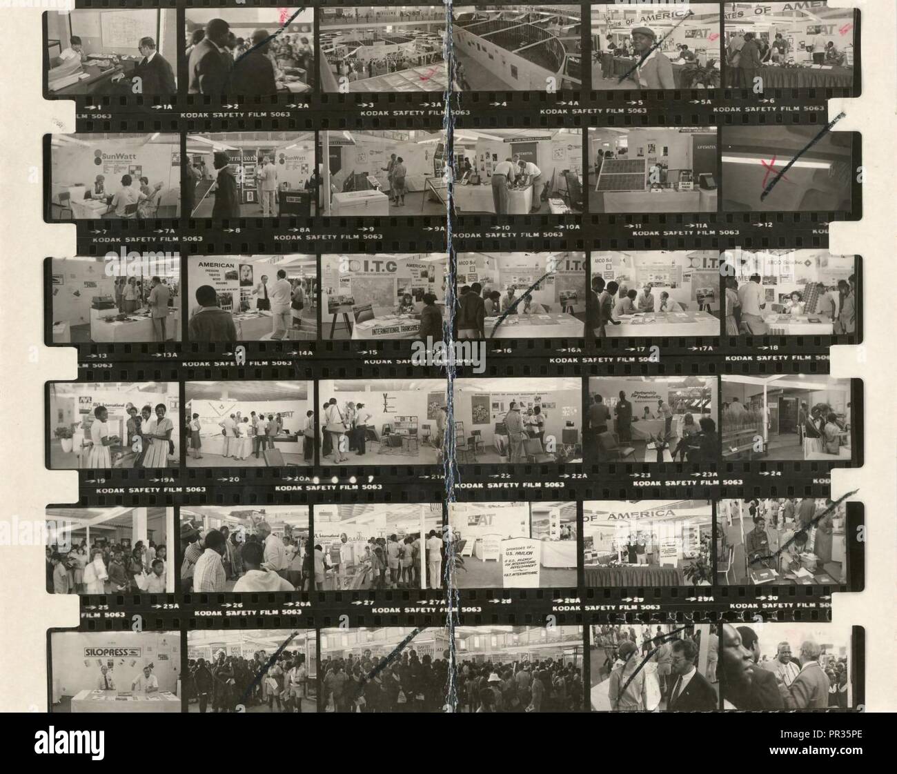 Various photos from a Zimbabwe exhibit Stock Photo - Alamy