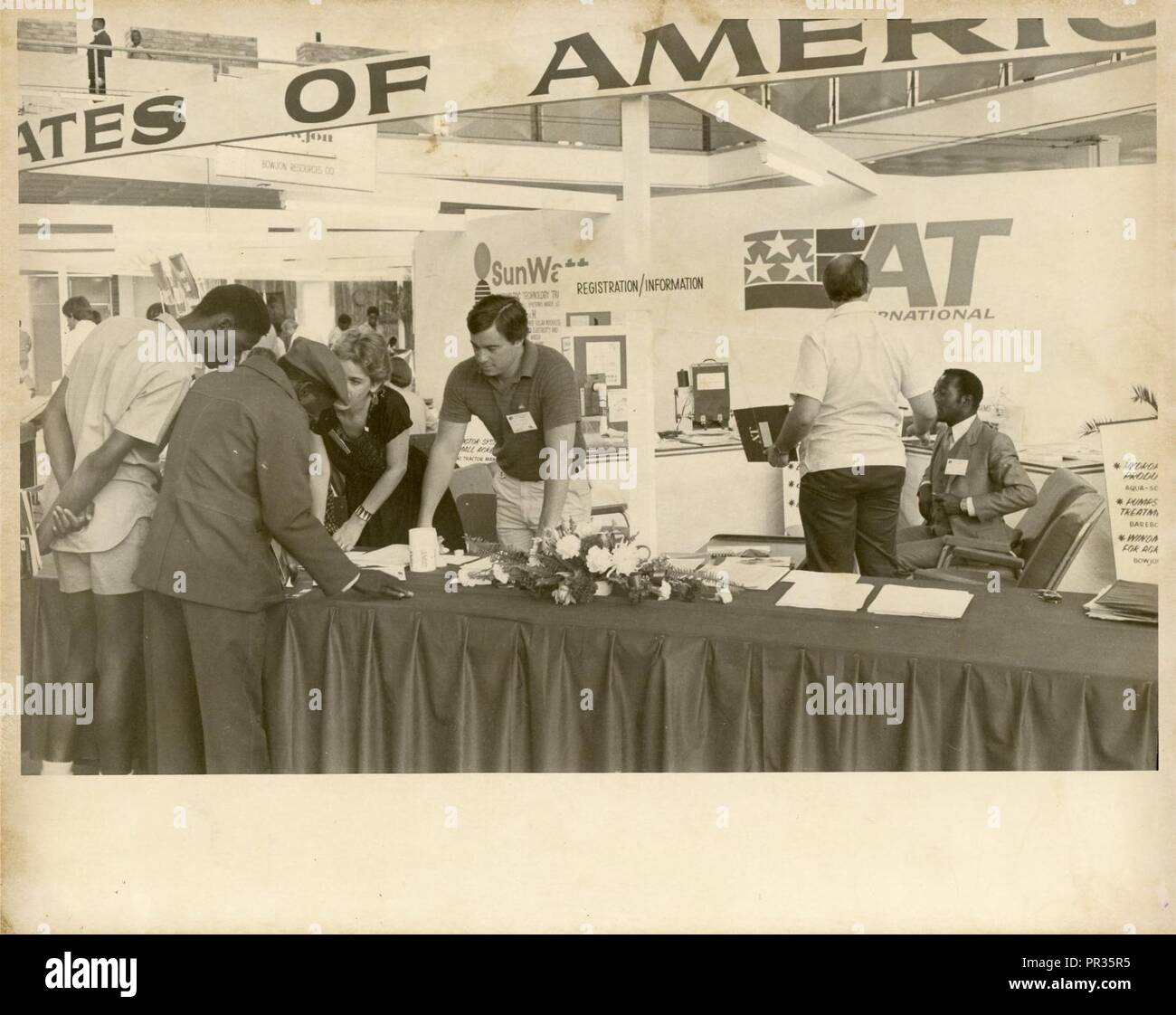 Various photos from a Zimbabwe exhibit Stock Photo - Alamy
