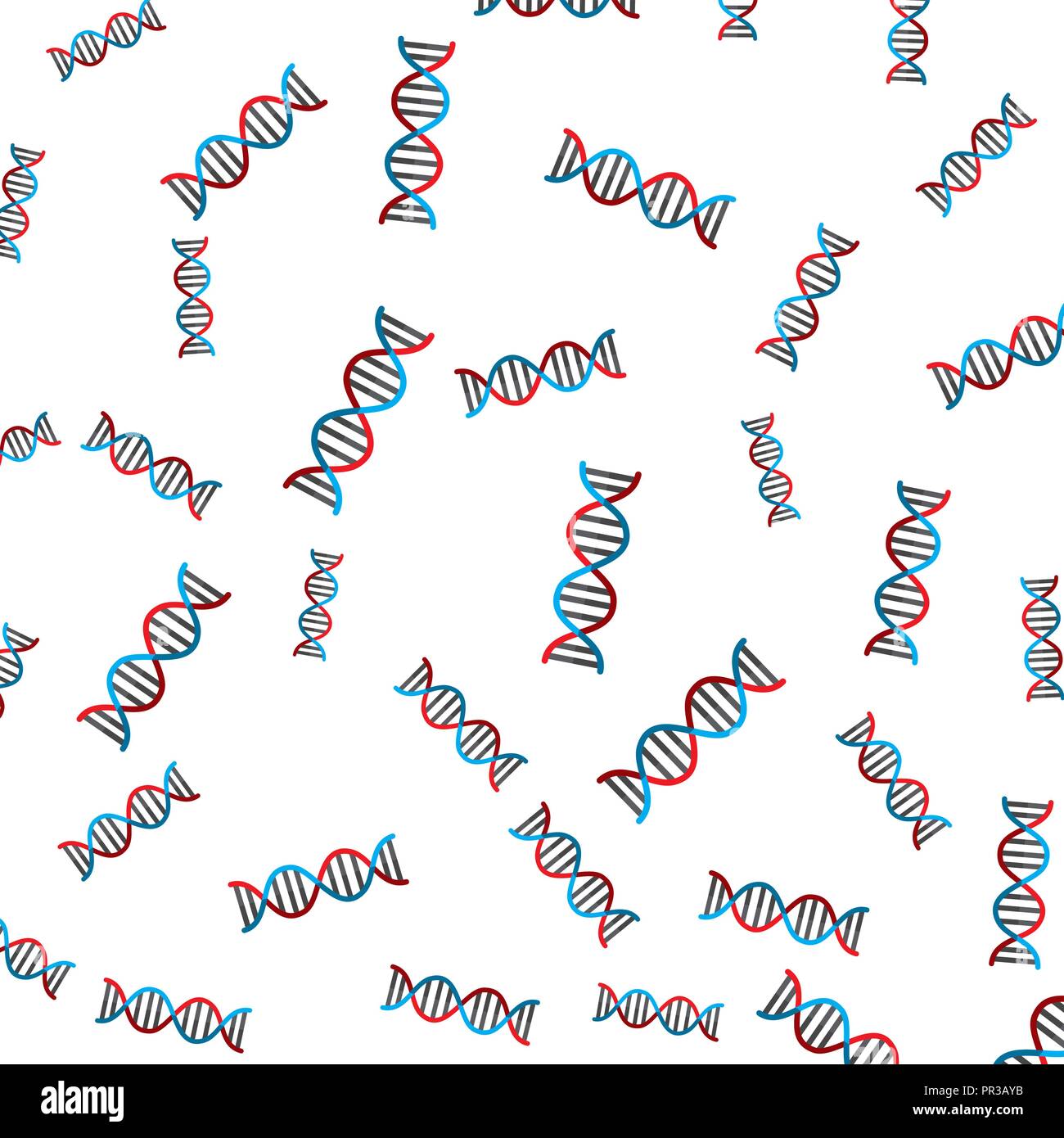 dna molecule pattern background vector illustration design Stock Vector ...