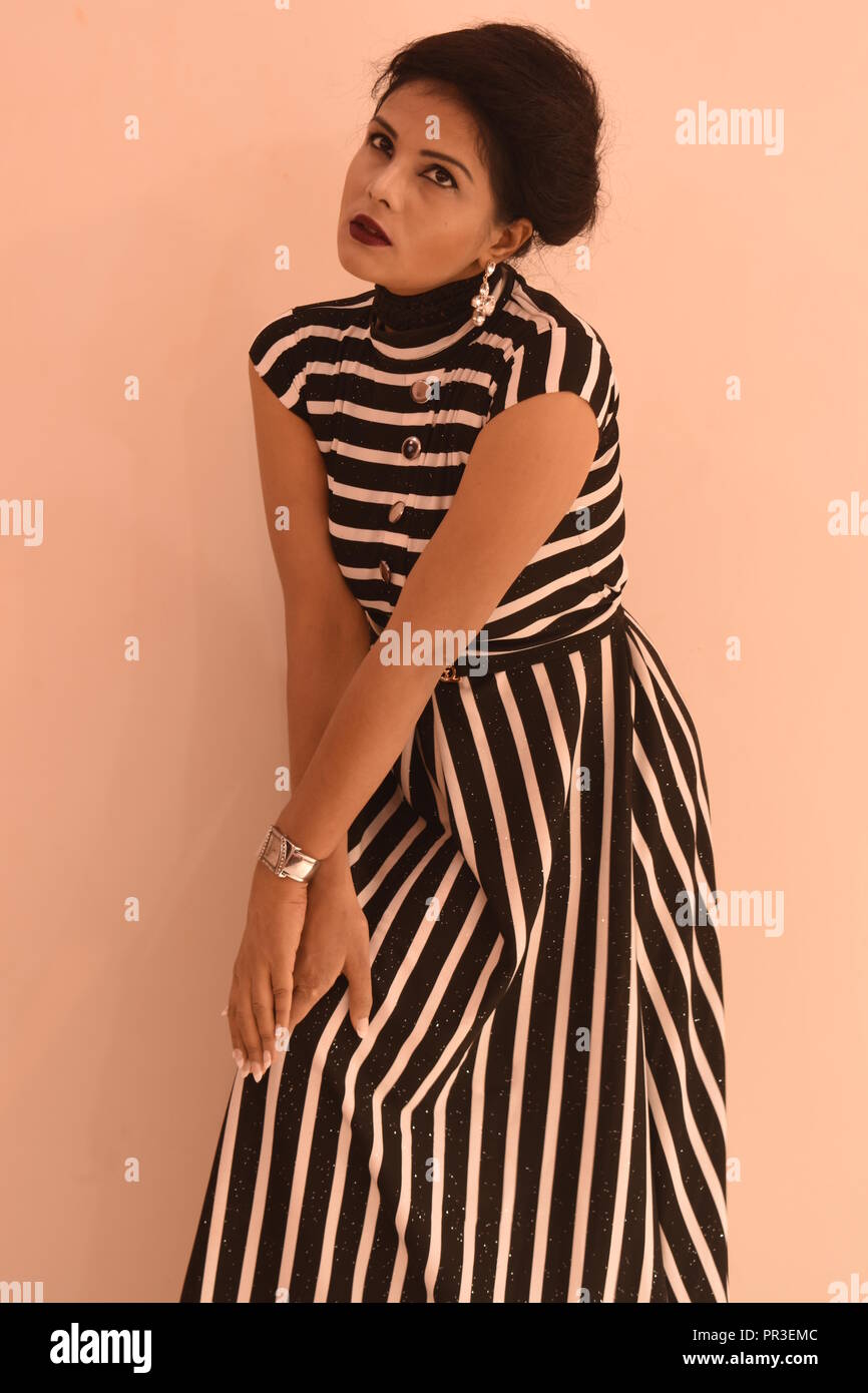 stylish girl dress up