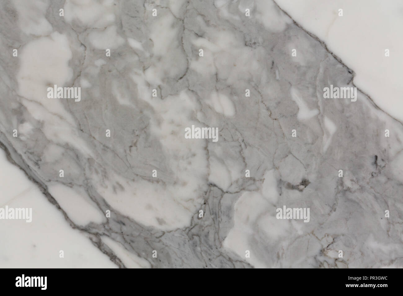 Perfect grey marble texture with clean surface. Stock Photo