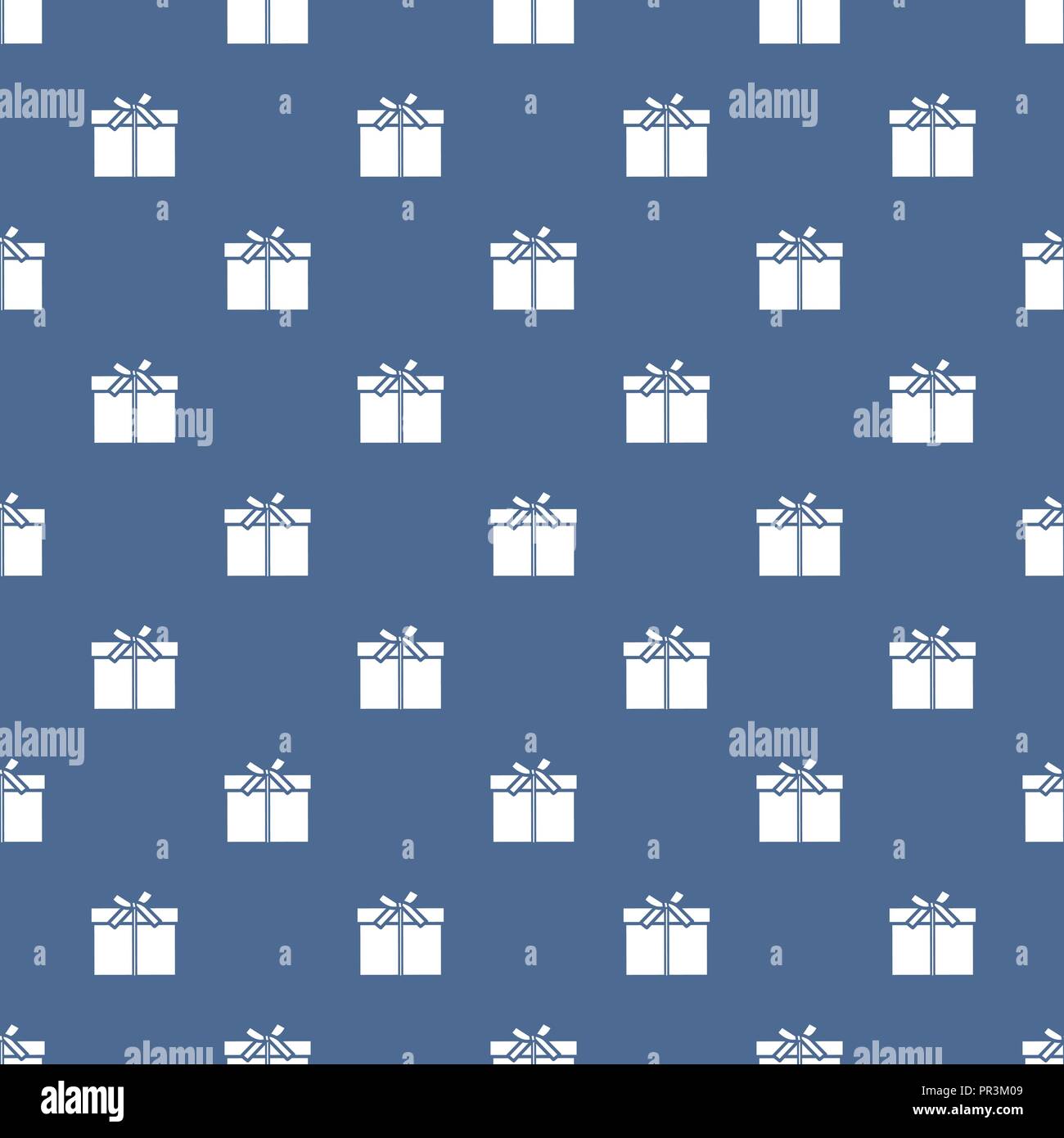 Seamless pattern with gifts boxes, bandaged with ribbons and bow Stock ...