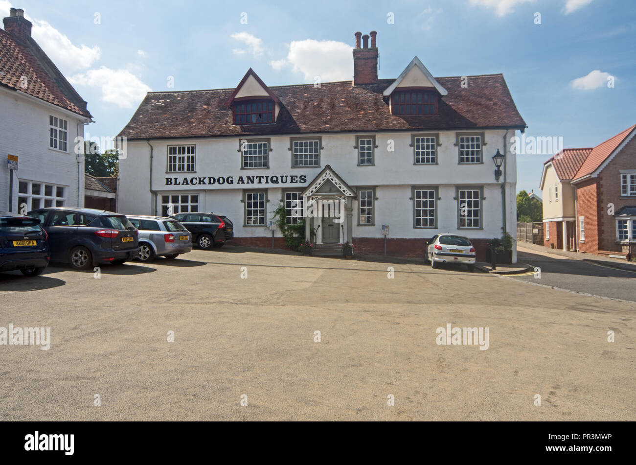 Halesworth Blackdog Antiques Suffolk Stock Photo Alamy