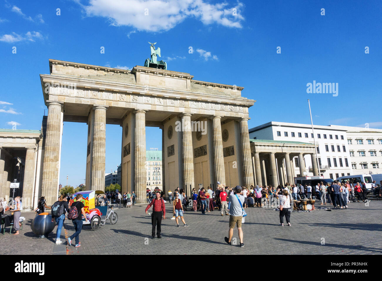 Brandeburg gate in Berlin 2018 Stock Photo