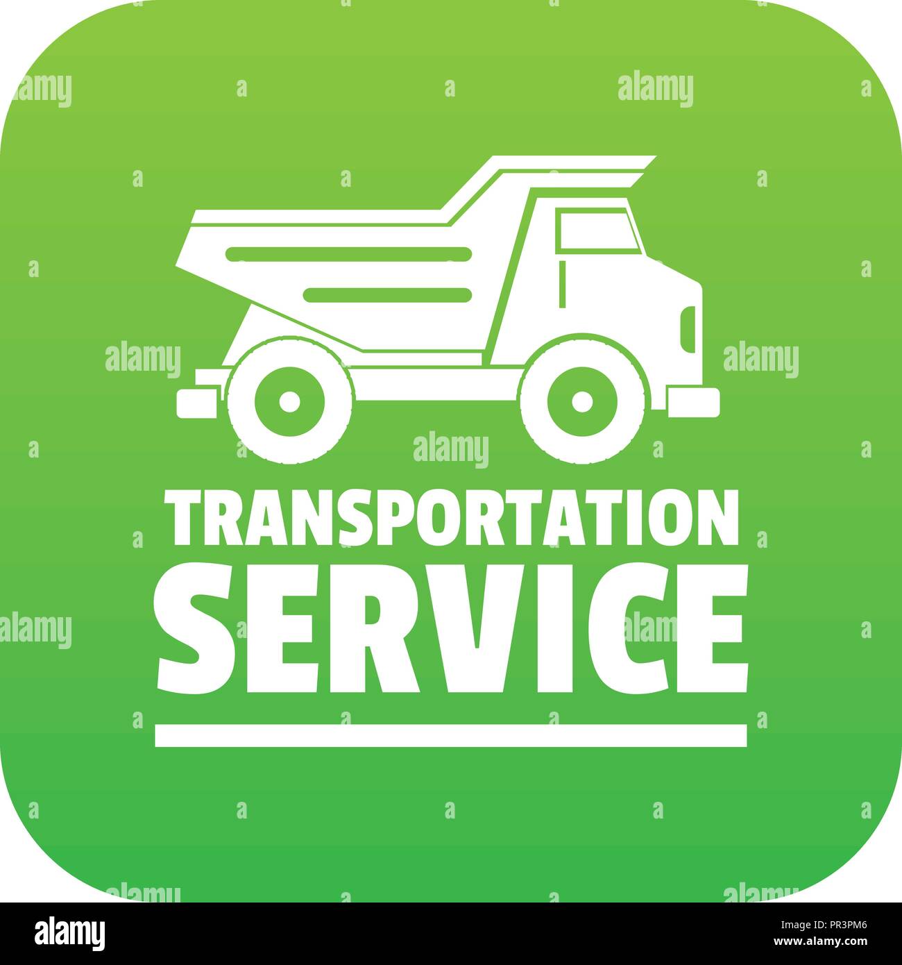 Transportation company icon green vector Stock Vector Image & Art - Alamy