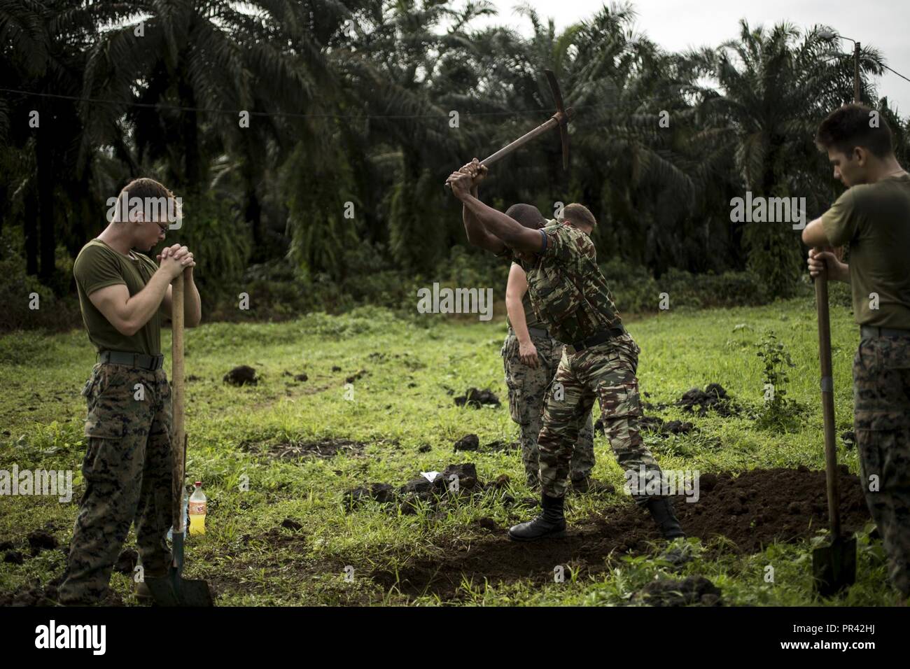 U.S. Marines assigned to Special Purpose Marine AirGround Task Force