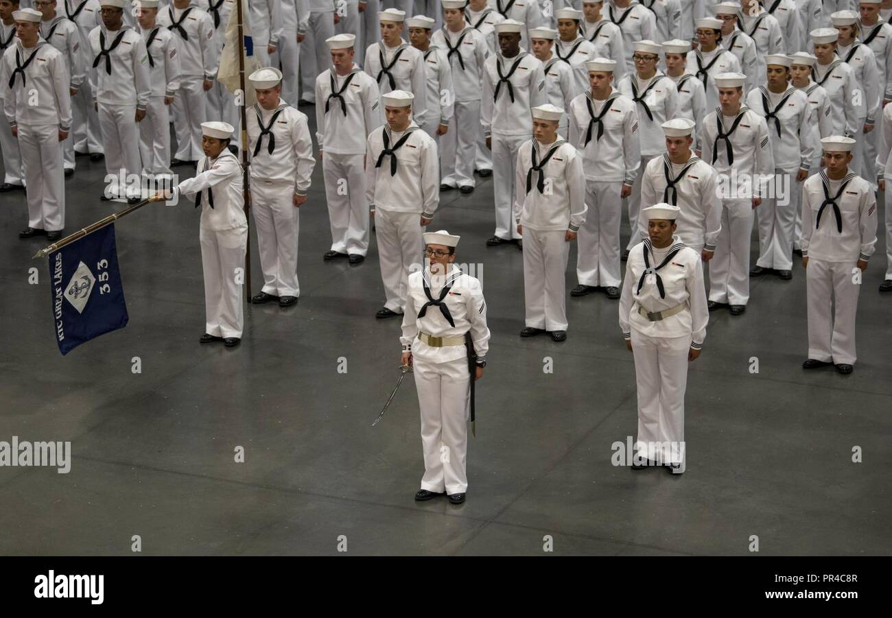 Great Lakes Ill Sept 7 2018 U S Navy Sailors Graduate From Boot Camp At Recruit Training Command Rtc More Than 30 000 Recruits Graduate Annually From The Navy S Only Boot Camp Stock Photo Alamy - roblox bootcamp camping part 20