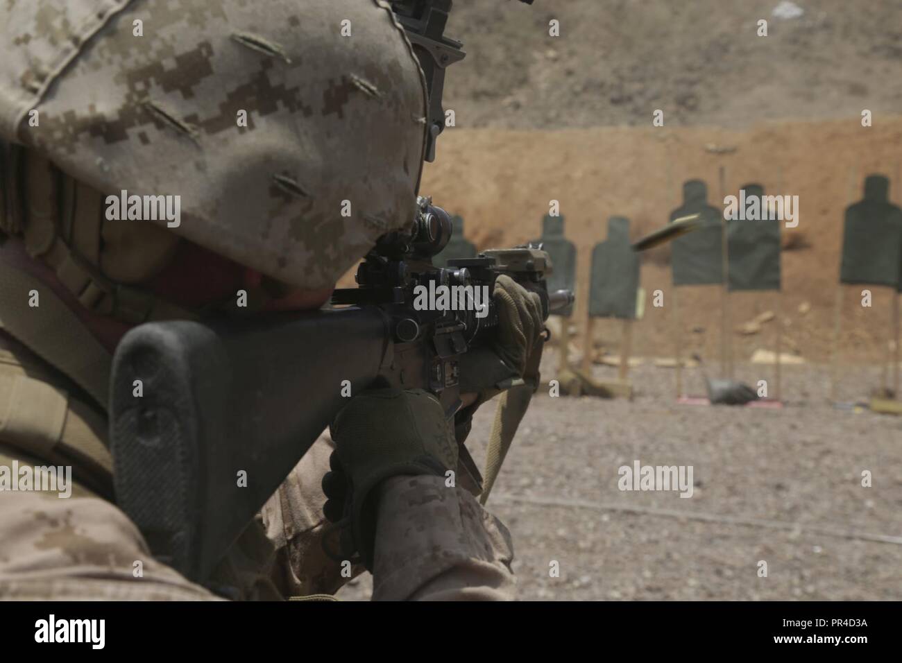 DJIBOUTI (Sept. 10, 2018) Lance Cpl. Anthony Gann, a supply ...