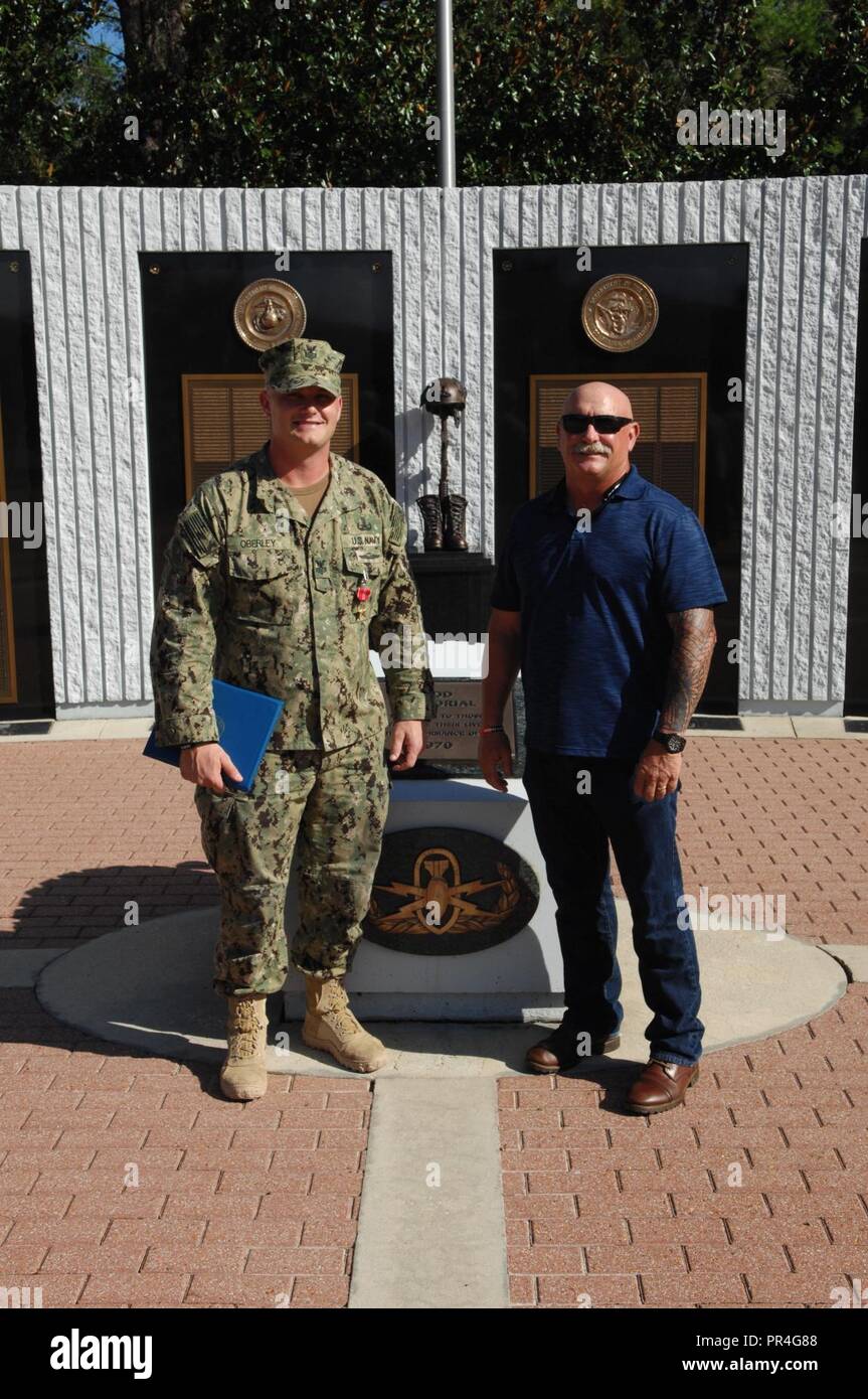 AIR FORCE BASE, Fla. (Sept. 11, 2018) Explosive Ordnance Disposal