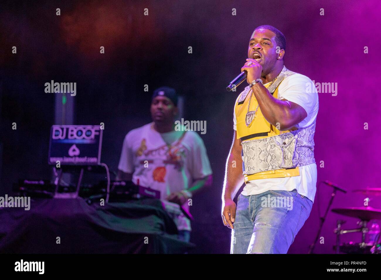 Nezzy Rapper Ferg Philadelphia, Pennsylvania, USA. 2nd Sep, 2018. Rapper A$AP FERG ...