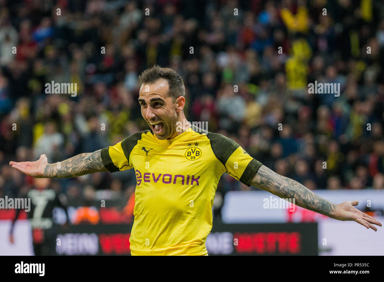 29 September 2018 North Rhine Westphalia Leverkusen Soccer Bundesliga Bayer Leverkusen Borussia Dortmund 6th Matchday In 29 September 2018 North Rhine Westphalia Leverkusen Soccer Bundesliga Bayer Leverkusen Borussia Dortmund 6th Matchday In