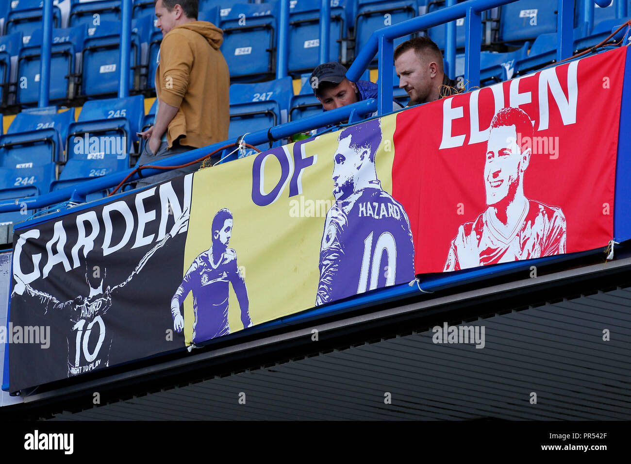 A Banner Depicting This As The Garden Of Eden Hazard Of Chelsea