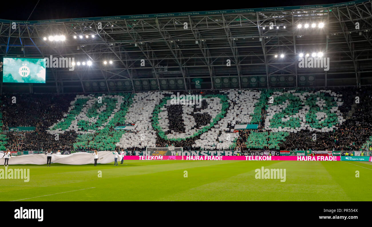 Ferencvarosi TC V Ujpest FC - Hungarian OTP Bank Liga 1-0 Editorial Stock  Image - Image of event, fire: 187766784