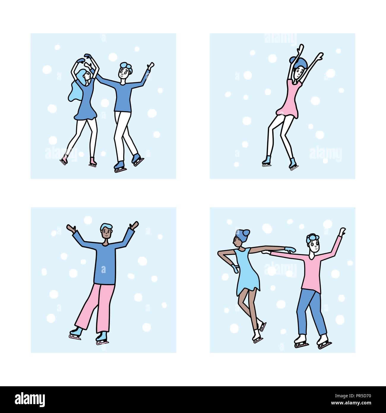 Pairs short program Stock Vector Images Alamy