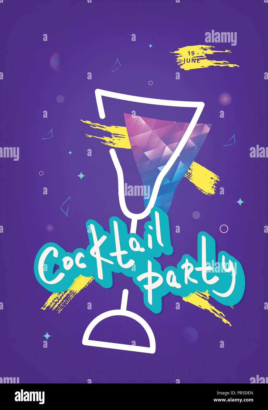 Holiday Cocktail Party Invitation Template