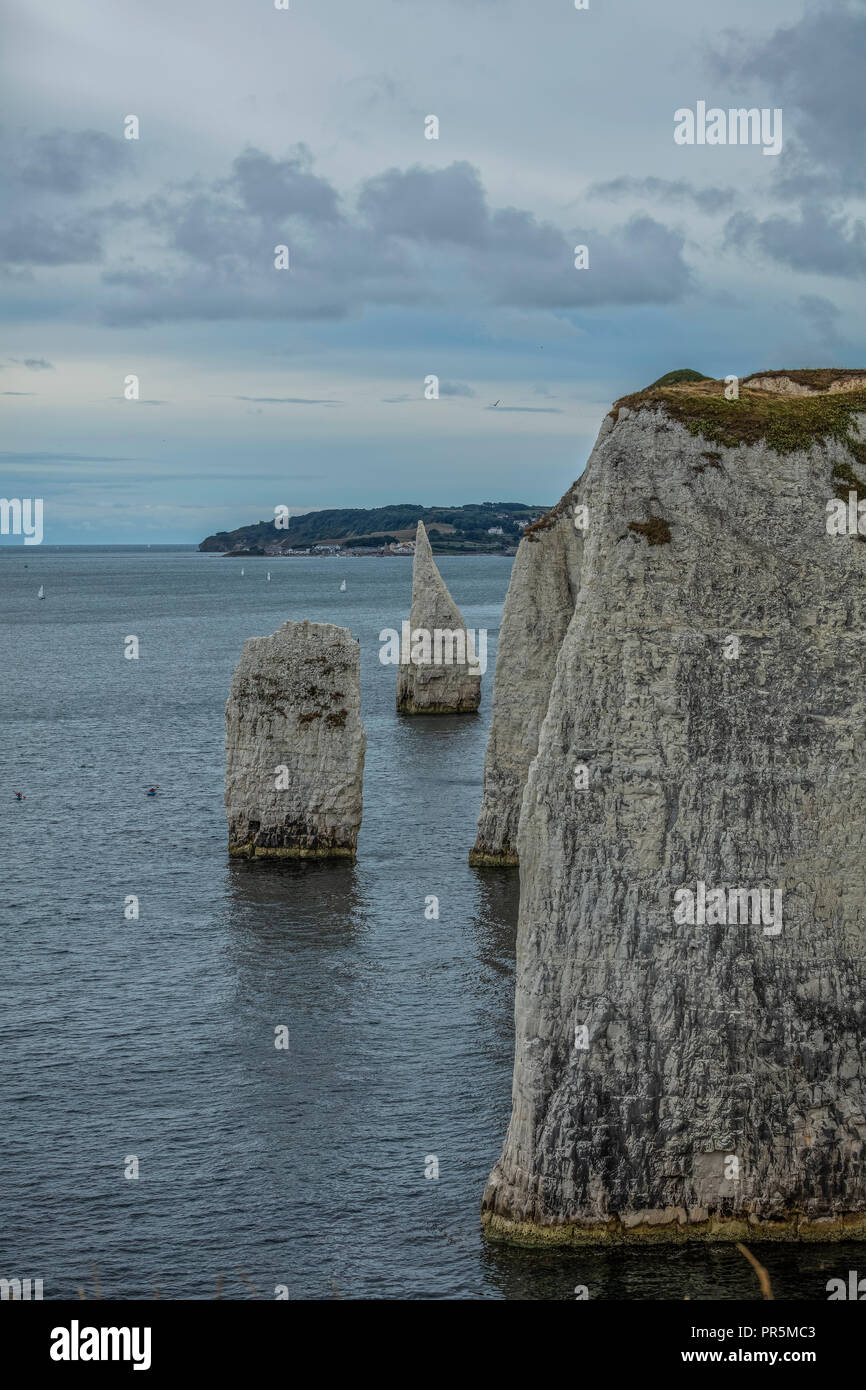 Old Harry Rocks Stock Photo - Alamy