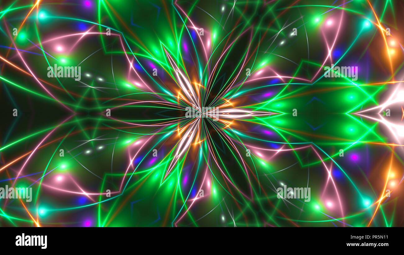 Shining star kaleidoscope hi-res stock photography and images - Alamy