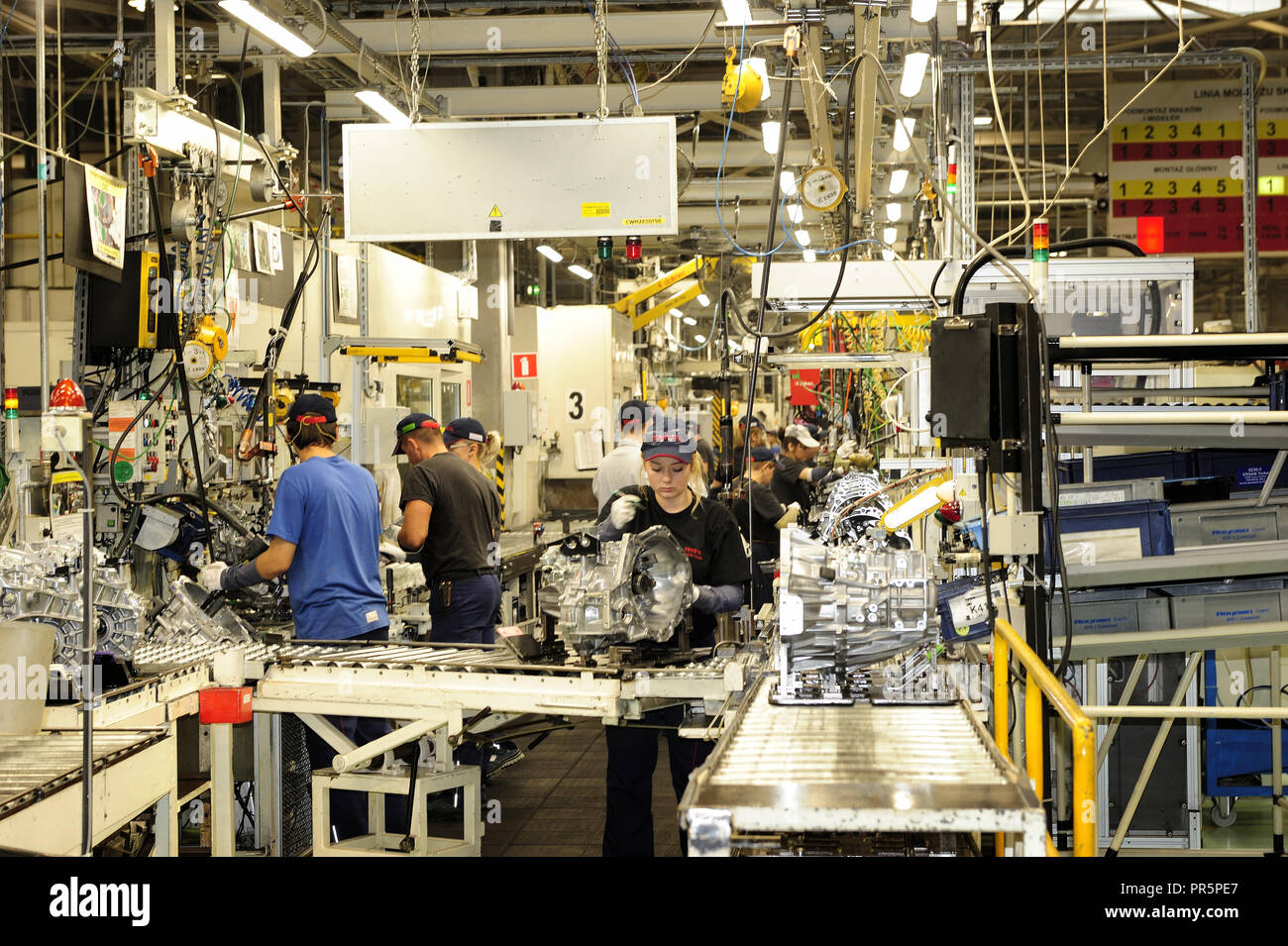 Toyota motor manufacturing poland hires stock photography and images
