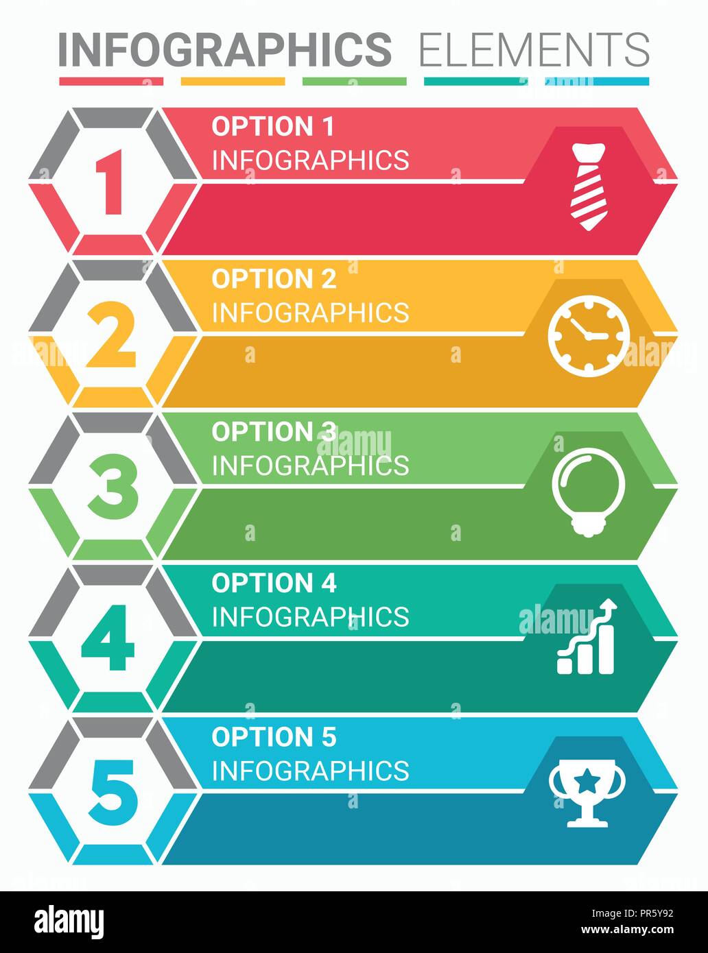 INFOGRAPHICS Element Abstract Design The Number Top Five List Template INFOGRAPHICS Element Abstract Design The Number Top Five List Template