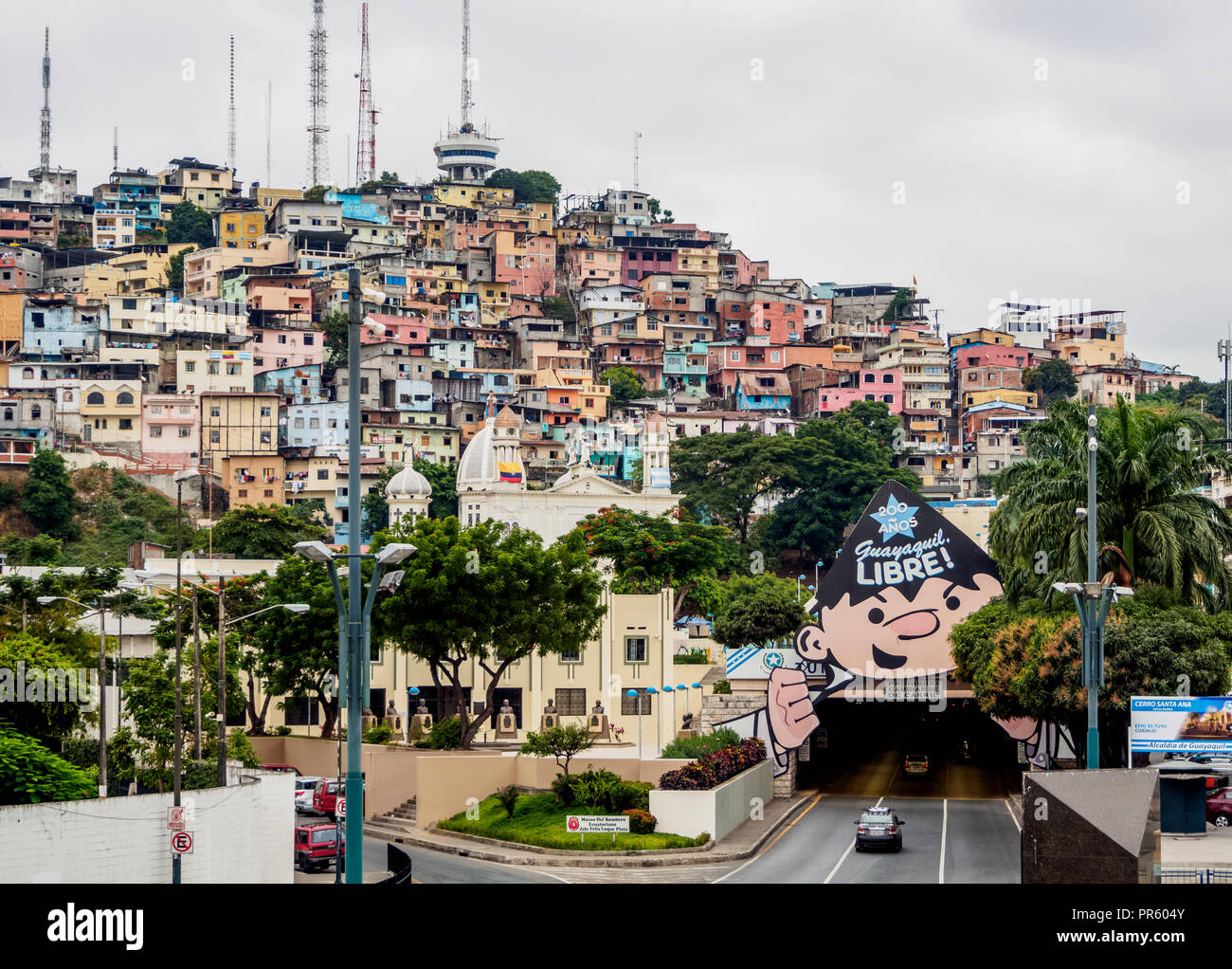Santa Ana Hill, Las Penas Neighbourhood, Guayaquil, Guayas Province