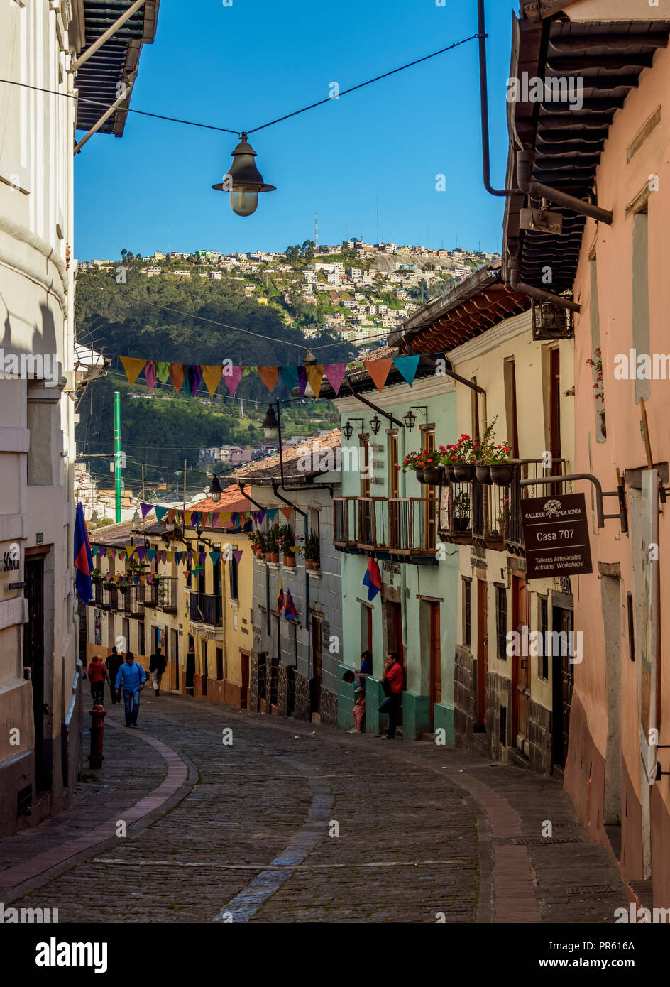 La Ronda Quito Ecuador Stock Photos & La Ronda Quito Ecuador Stock