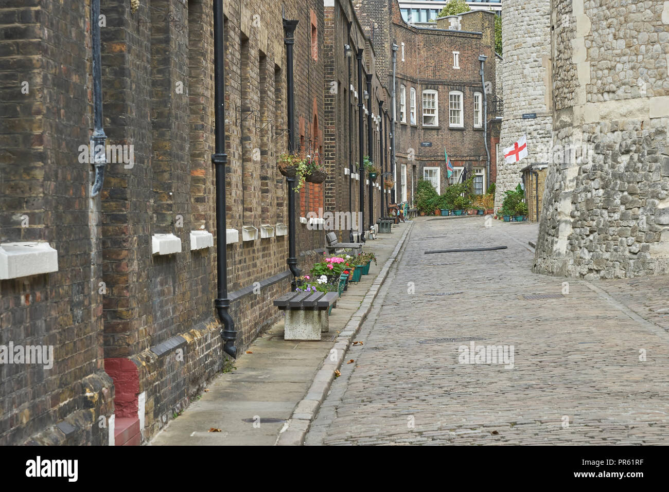 mint street Tower of London Stock Photo - Alamy
