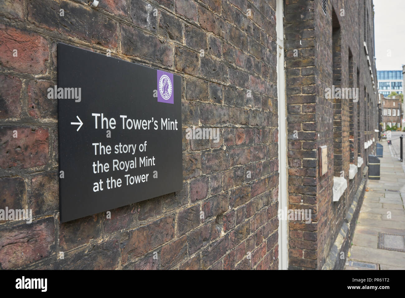 mint street Tower of London Stock Photo - Alamy