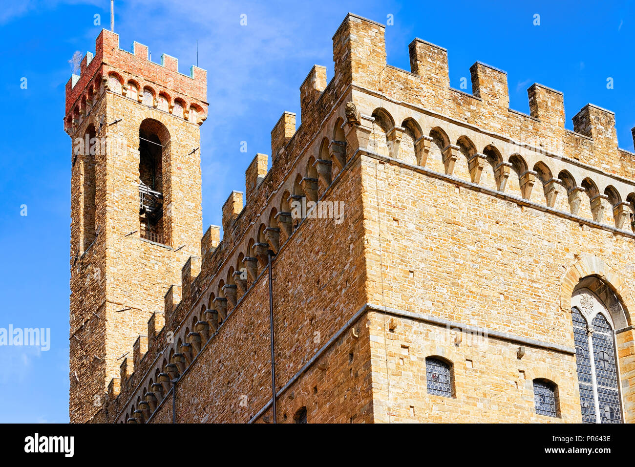 Florence, Italy - October 15, 2016: Museo Nazionale del Bargello in Florence in Italy Stock Photo