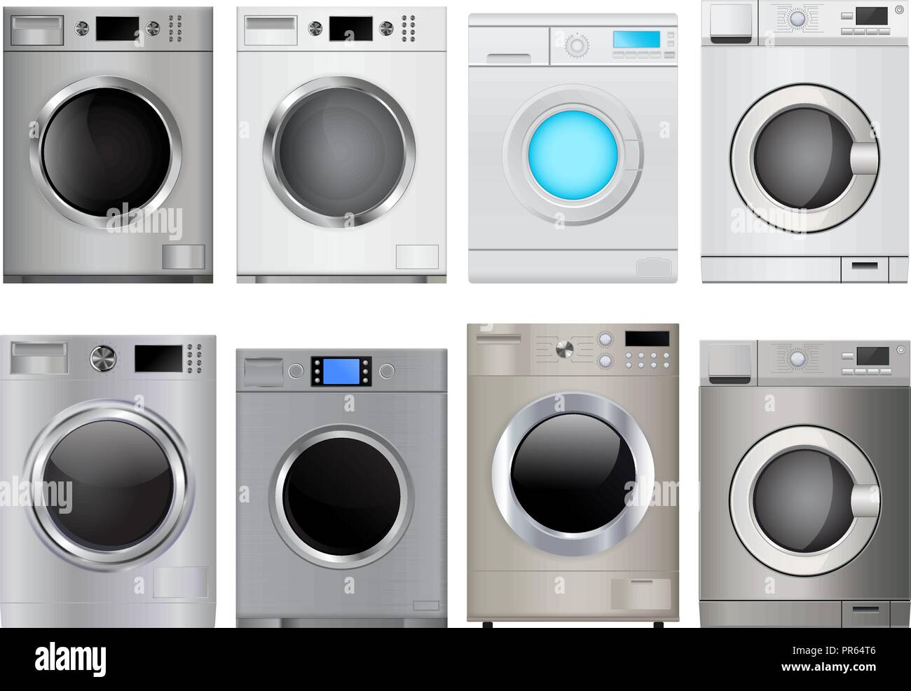 Washing machine. Collection Stock Vector Image & Art Alamy