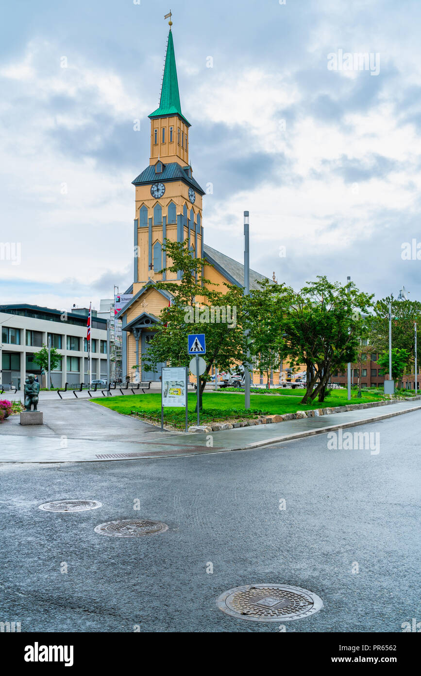 Tromso Norway September 02 2018tromso Cathedral Is The - 