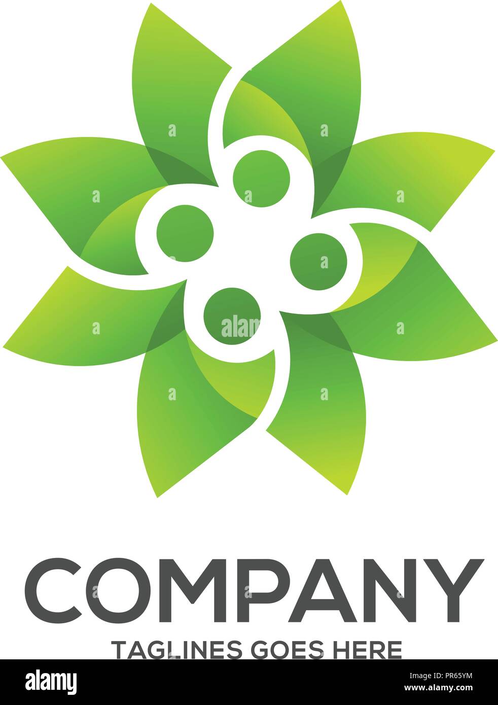 Eco environment green leaf nature logo vector, Nature green leaf vector ...
