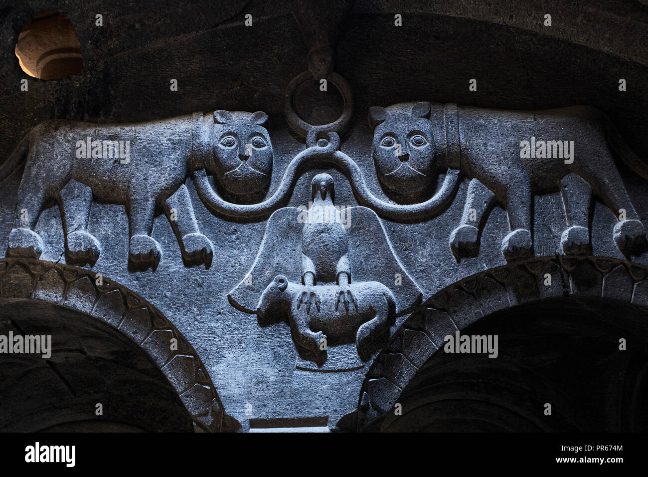 Armenia, Kotayk province, Geghard Monastery, UNESCO World Heritage