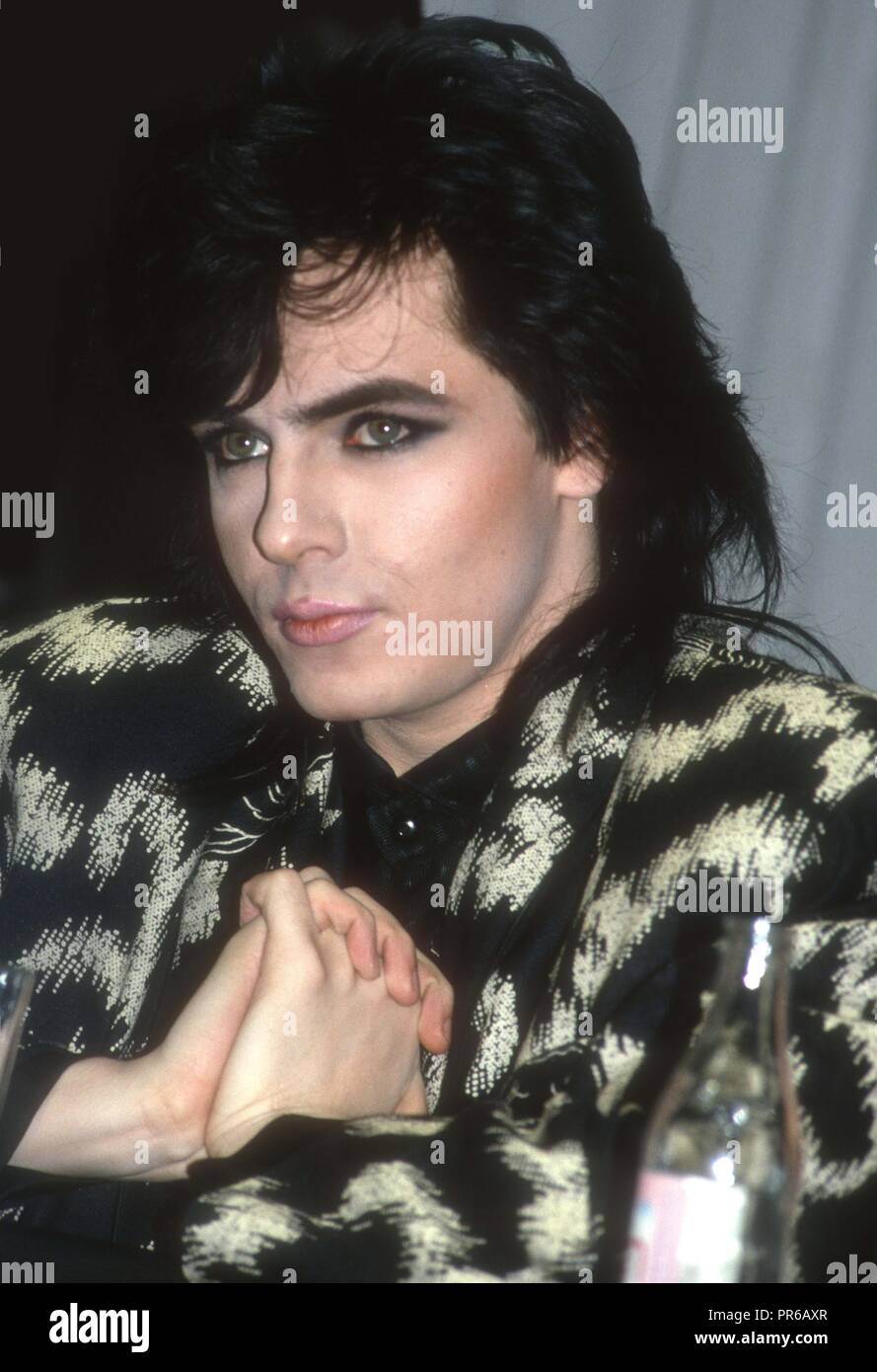 Nick Rhodes 1987 Photo By John Barrett/PHOTOlink/MediaPunch Stock Photo