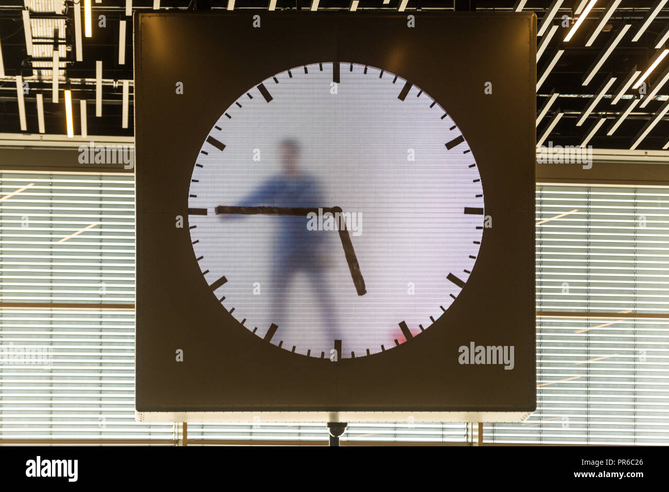 Schiphol clock hi-res stock and images - Alamy