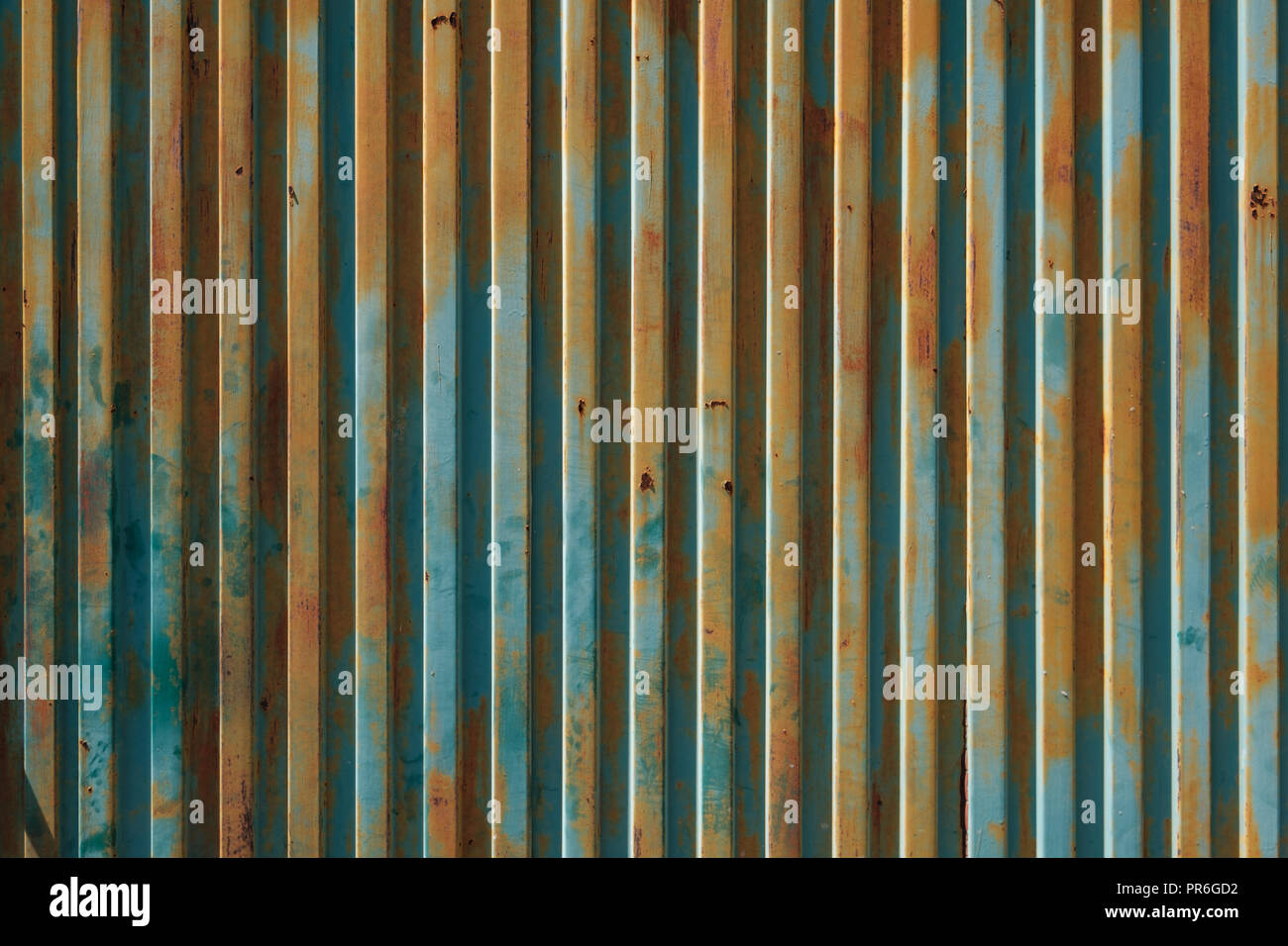 metal texture vintage background - old  rusty wall Stock Photo