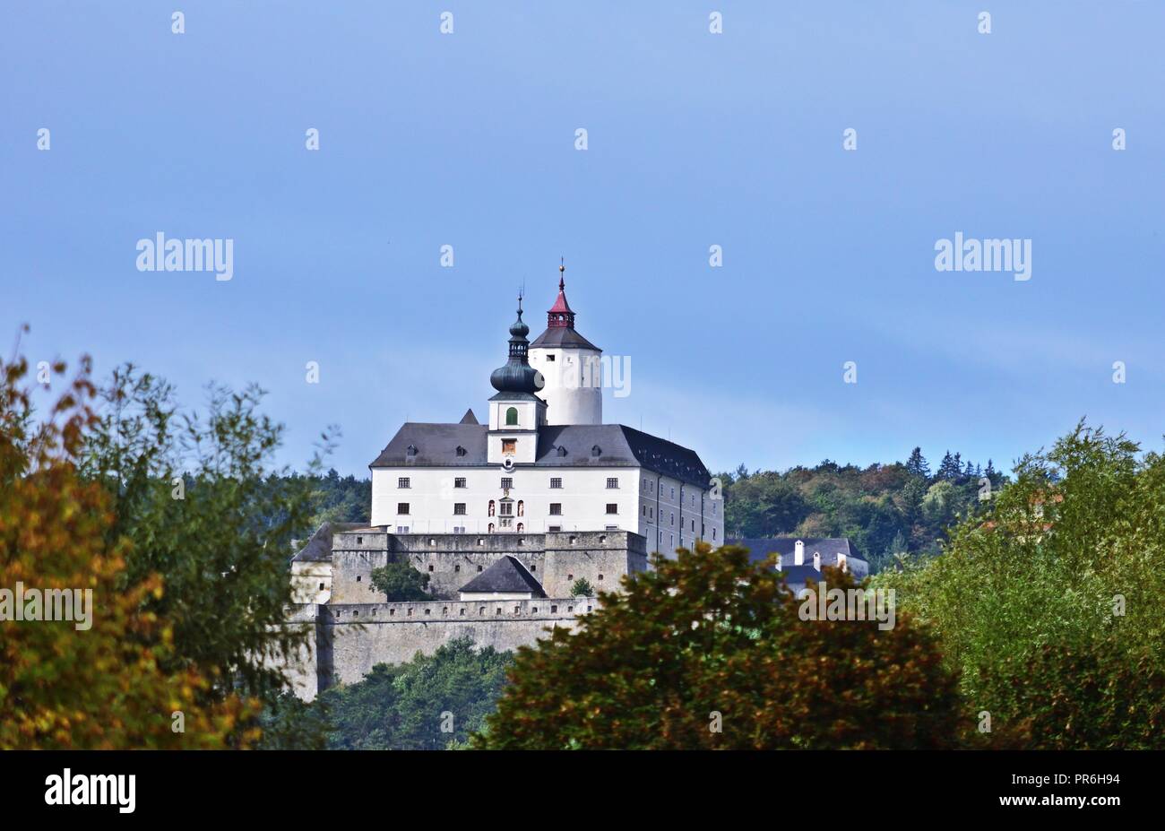 Forchtenstein Castle in Austria Stock Photo