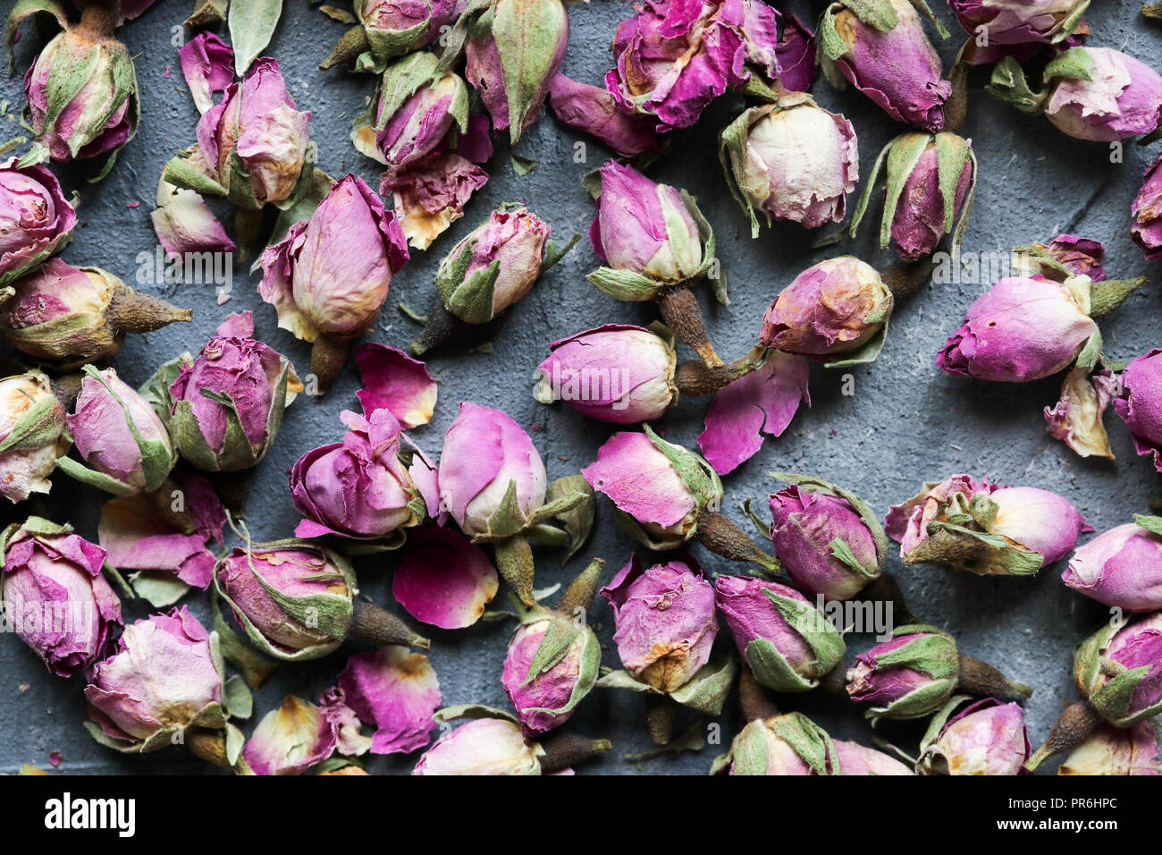 Dried rose buds Stock Photo Alamy