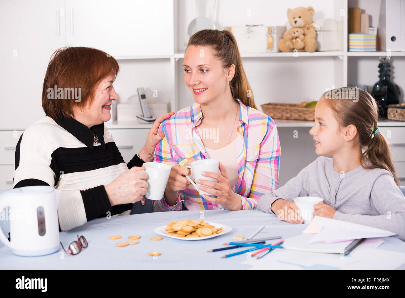 Three girls at different ages hi-res stock photography and images - Alamy