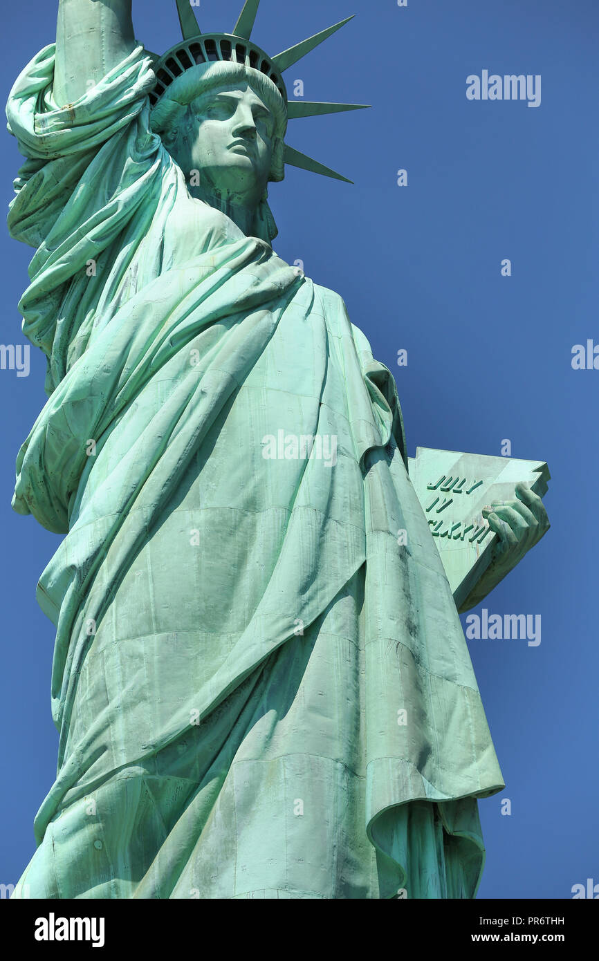 Declaration of Independence, The Statue of Liberty at New York City