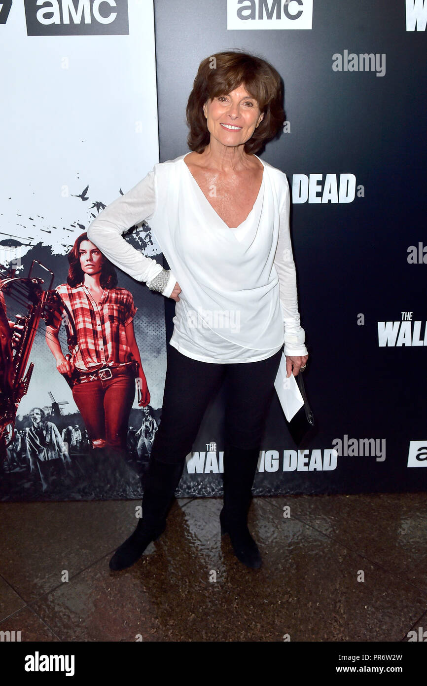 Adrienne Barbeau attending the AMC's 'The Walking Dead' Season 9 premiere at DGA Theater on September 27, 2018 in Los Angeles, California. Stock Photo